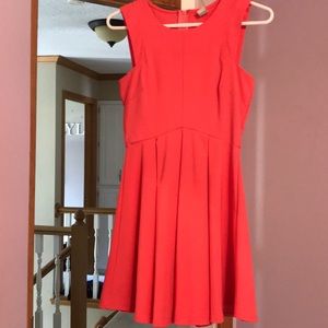 Small coral dress